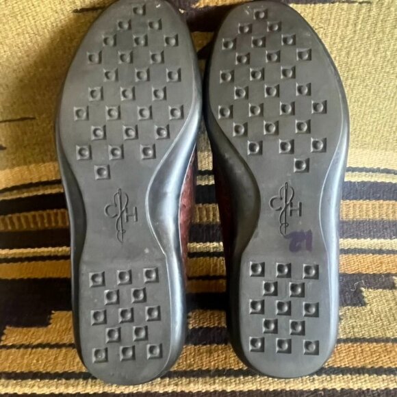 Cole Haan Woven Leather Loafers Mens Size 8 Brown Slip-On Comfort Dress Casual - Picture 7 of 8